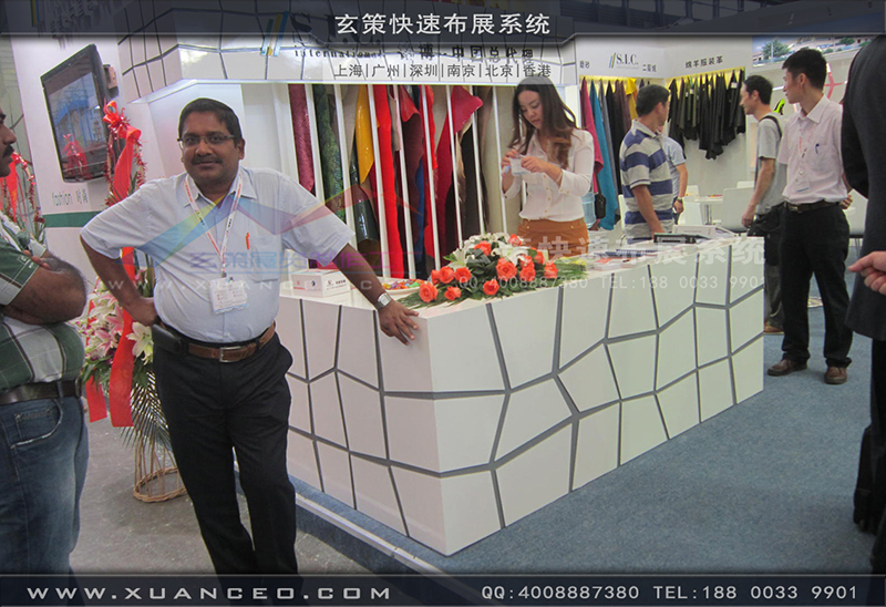 铭博&middot;SIC展台搭展-皮革展展台搭展-上海麻豆久久久性大片展览工厂07